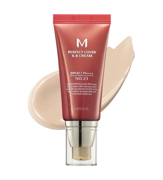 Missha M Perfect Cover Krem BB odcień Natural Beige No 23 EU - 50 ml