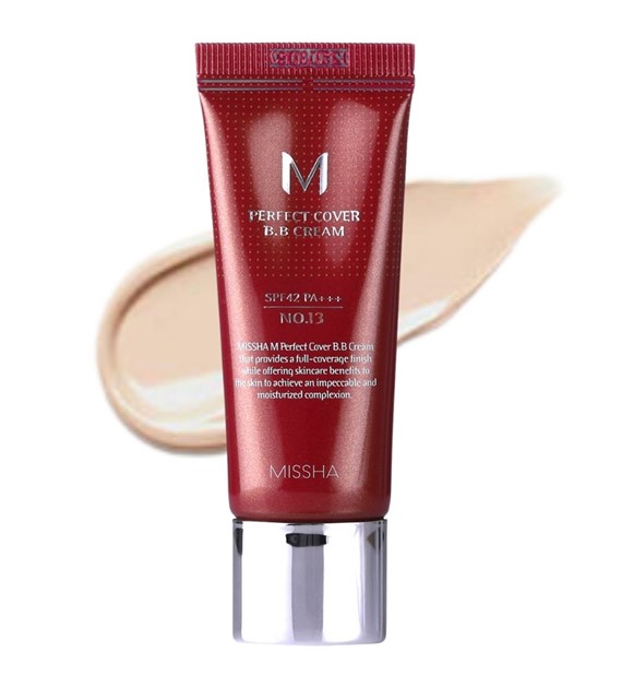 Missha M Perfect Cover Krem BB odcień Bright Beige No 13 EU - 20 ml