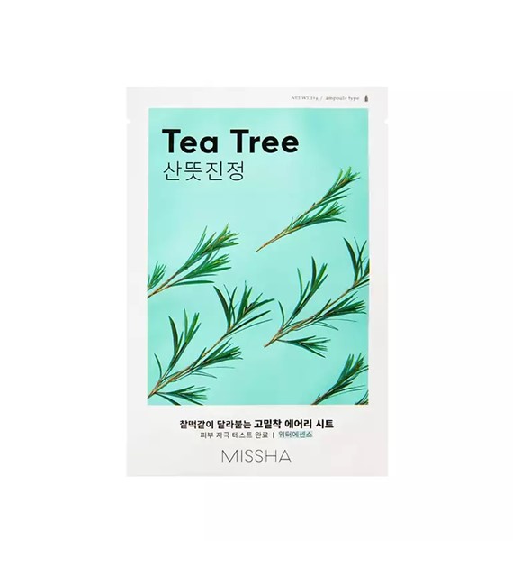 Missha Łagodząca maseczka w płachcie Tea Tree - 1 sztuka