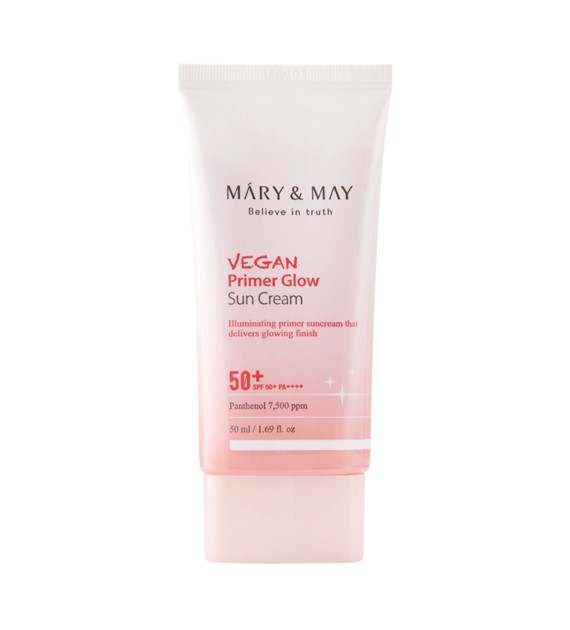 Mary&May Primer przecisłoneczny SPF50+ Vegan Primer Glow - 50 ml