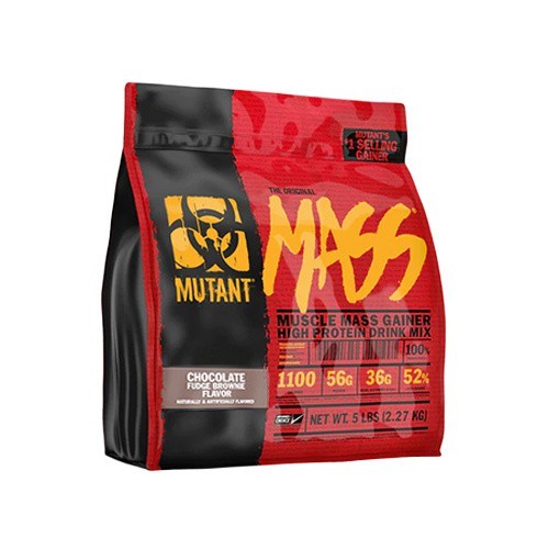 PVL Mutant Mass Gainer, czekoladowe brownie krówkowe - 2270 g