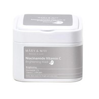 Mary&May Rozświetlające maseczki Niacinamide Vitamin C 30 sztuk