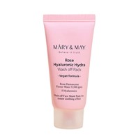 Mary&May Maska glinkowa nawilżająca Rose Hyaluronic Hydra - 30 g