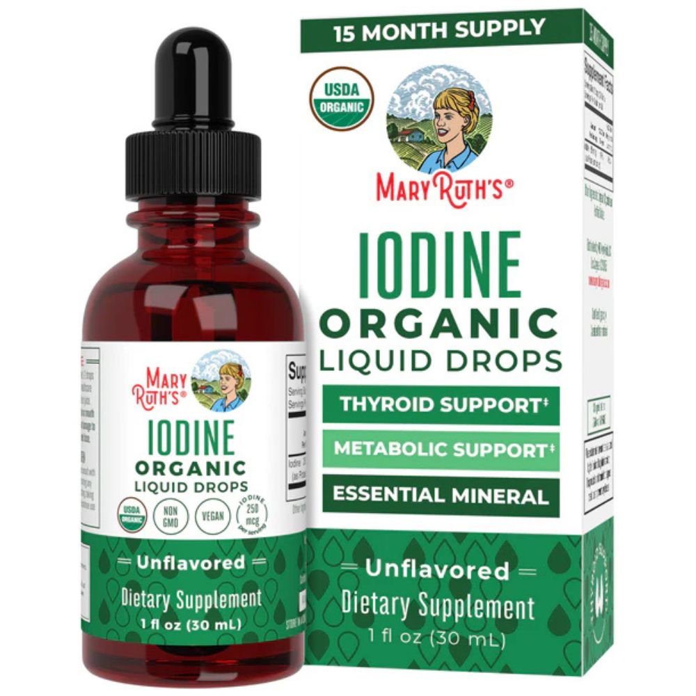 MaryRuth's Jod w kroplach - 30 ml