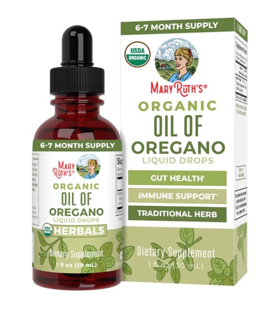 MaryRuth's Olej z oregano w kroplach - 30 ml