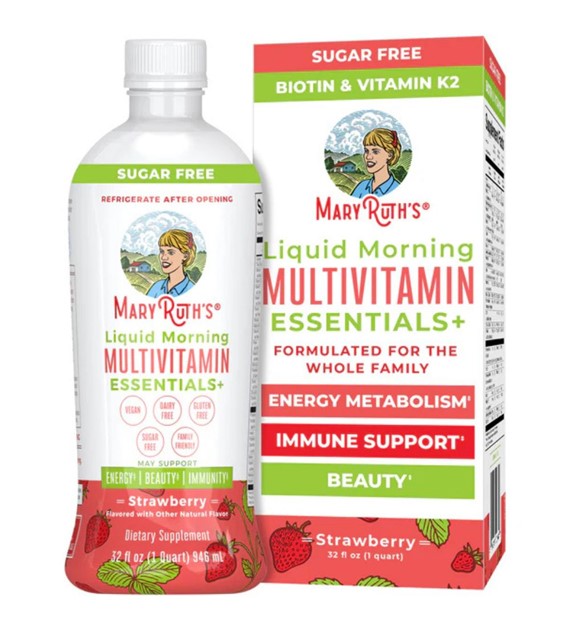 MaryRuth's Multiwitamina dla całej rodziny, truskawka - 946 ml