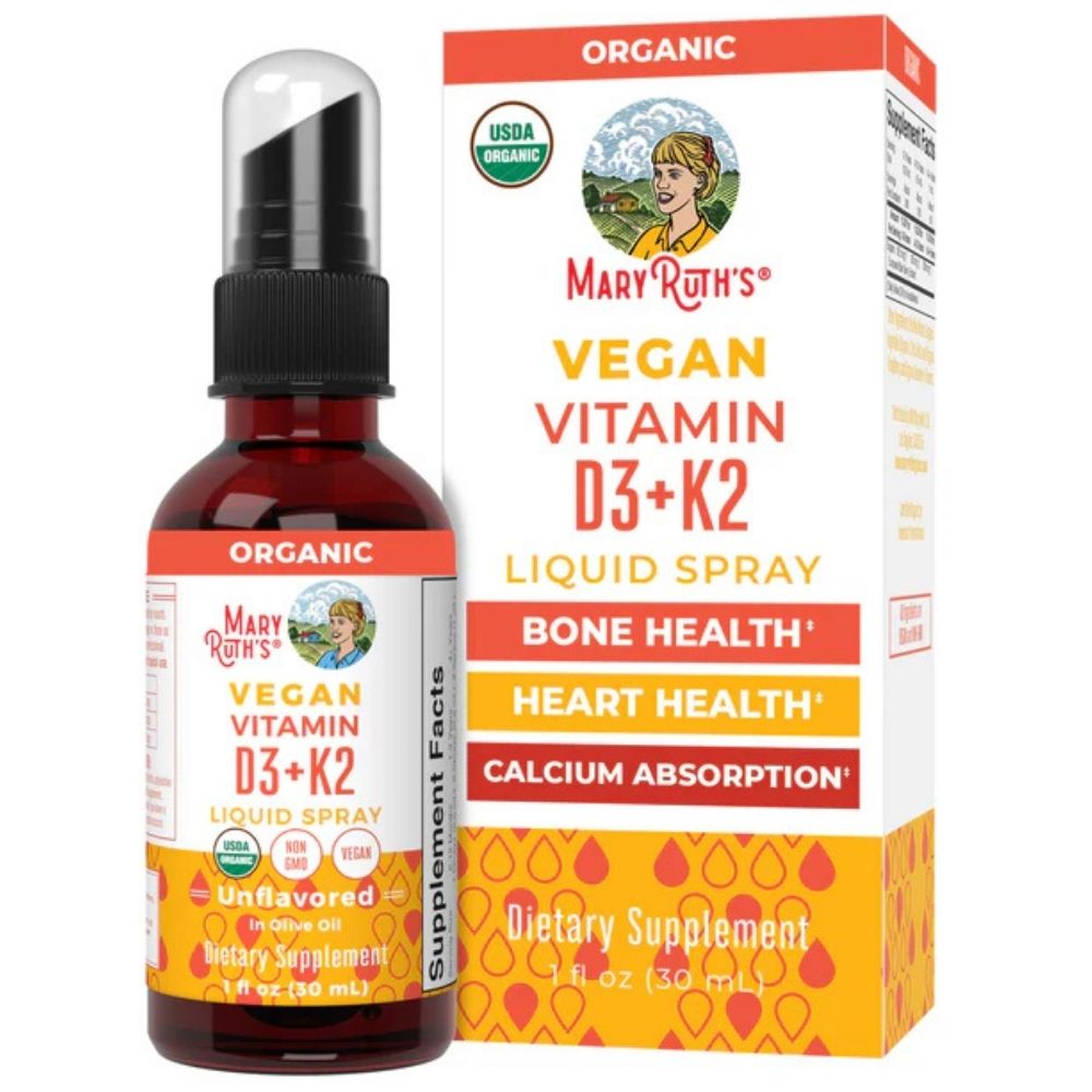 MaryRuth's Witamina D3+K2 (MK7) w sprayu - 30 ml