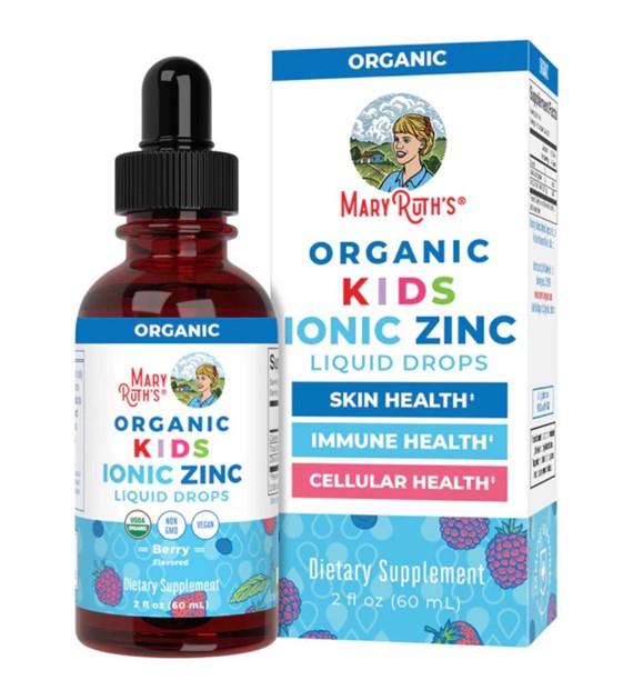 MaryRuth's Kids Cynk dla dzieci, jagoda - 60 ml