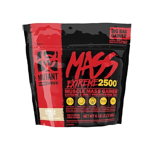 PVL Mutant Mass Extreme 2500 Gainer, lody waniliowe - 2720 g