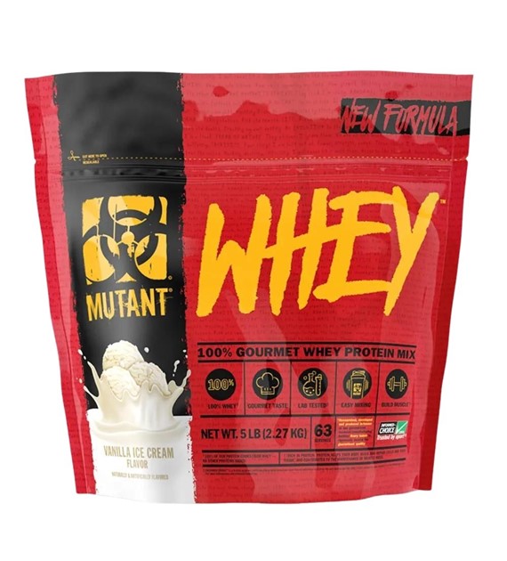 PVL Mutant Whey 100% Mieszanka białek, lody waniliowe - 2270 g