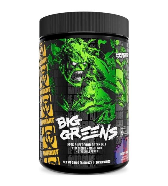 Mutant Big Greens. Superfoods, Berry Good - 246 g