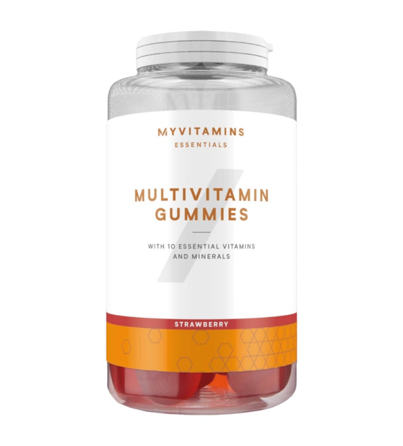 MyVitamins Żelki multiwitaminowe, truskawka - 60 żelek