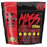 PVL Mutant Mass Extreme 2500 Gainer, potrójna czekolada - 2720 g