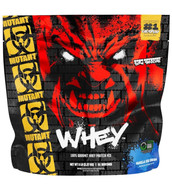 Mutant Whey, Odżywka białkowa, lody waniliowe - 2270 g