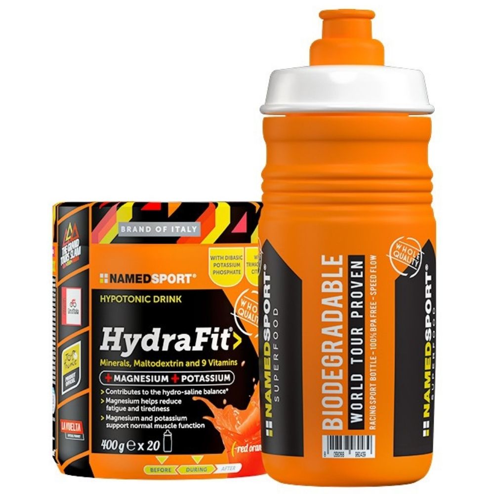 Namedsport HydraFit, Napój hipotoniczny, pomarańcza - 400 g