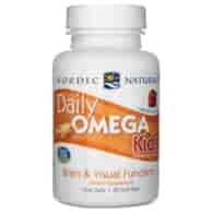 Nordic Naturals Daily Omega Kids Natural Fruit - 30 měkkých gelů