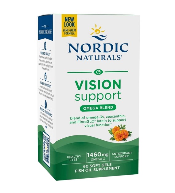 Nordic Naturals Vision Support - 60 kapsułek