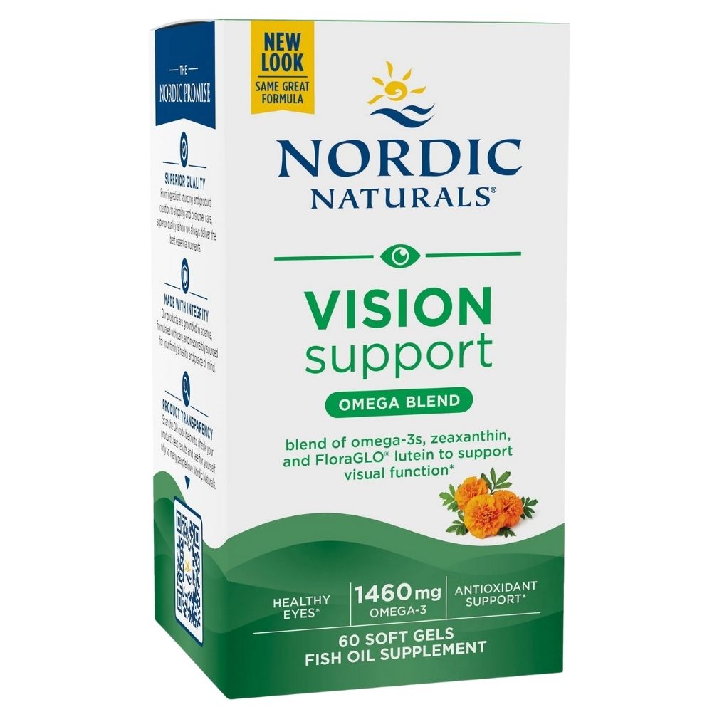Nordic Naturals Vision Support - 60 kapsułek