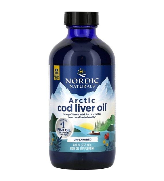 Nordic Naturals Olej z wątroby dorsza arktycznego 1060 mg - 237 ml