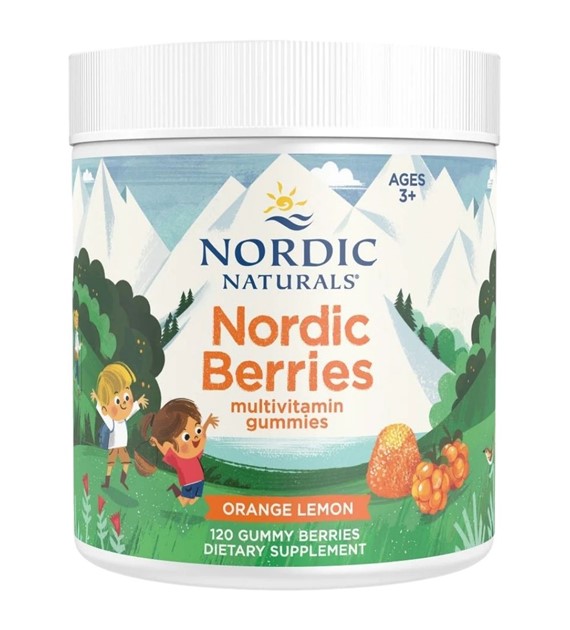 Nordic Naturals Żelki multiwitaminowe, pomarańcza-cytryna - 120 sztuk