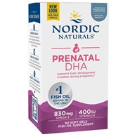 Nordic Naturals Prenatal DHA 830 mg - 90 kapsułek