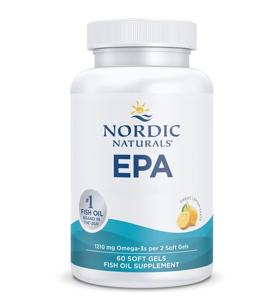 Nordic Naturals EPA 1210 mg Omega-3 cytrynowy - 60 kapsułek