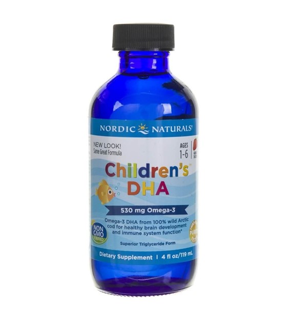 Nordic Naturals DHA für Kinder, Erdbeergeschmack - 119 ml