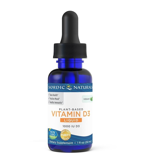 Nordic Naturals Witamina D3 Vegan krople - 30 ml