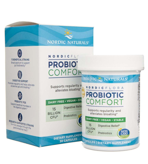 Nordic Naturals Flora Probiotic Comfort - 30 kapsułek