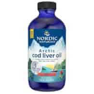 Nordic Naturals Olej z wątroby dorsza arktycznego truskawkowy - 237 ml