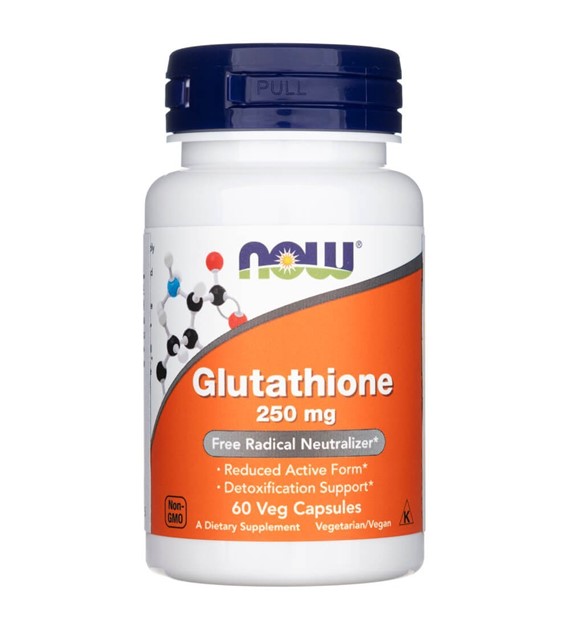 Now Foods Glutathion 250 mg - 60 vegetarische Kapseln