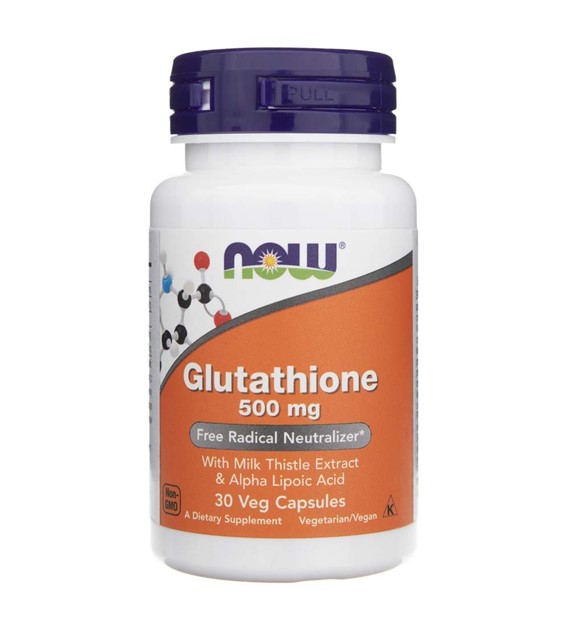 Now Foods Glutathion 500 mg - 30 vegetarische Kapseln