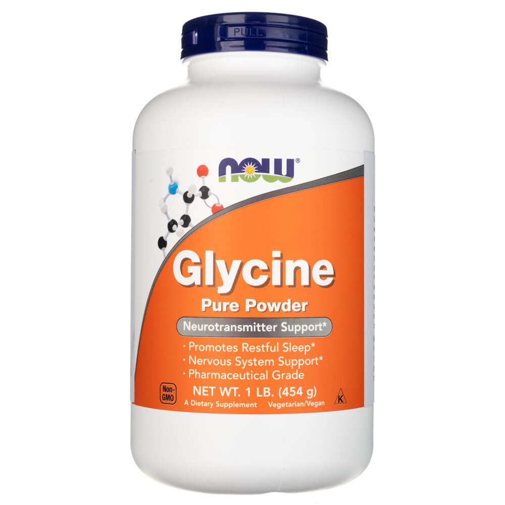 Now Foods Glicyna w proszku - 454 g