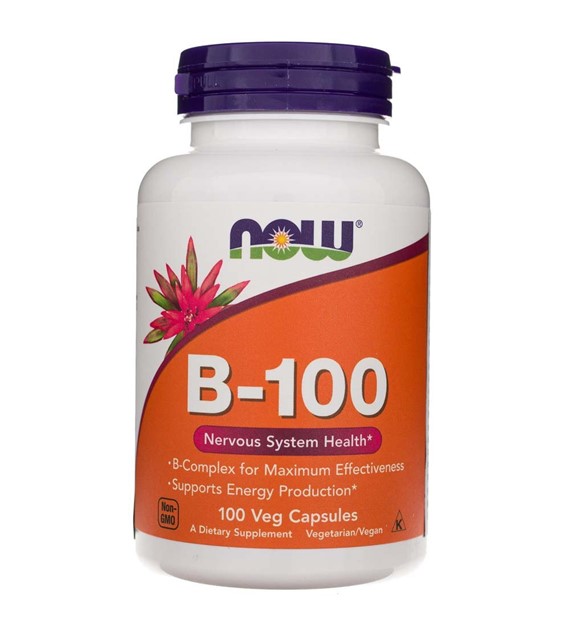 Now Foods B-100 - 100 pflanzliche Kapseln