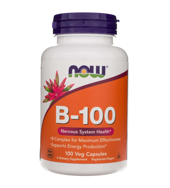 Now Foods B-100 - 100 Veg Capsules