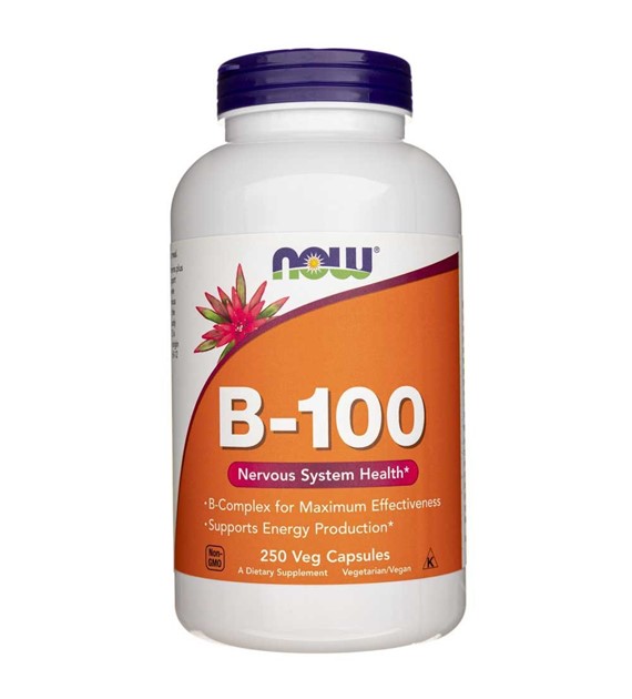 Now Foods B-100 - 250 pflanzliche Kapseln