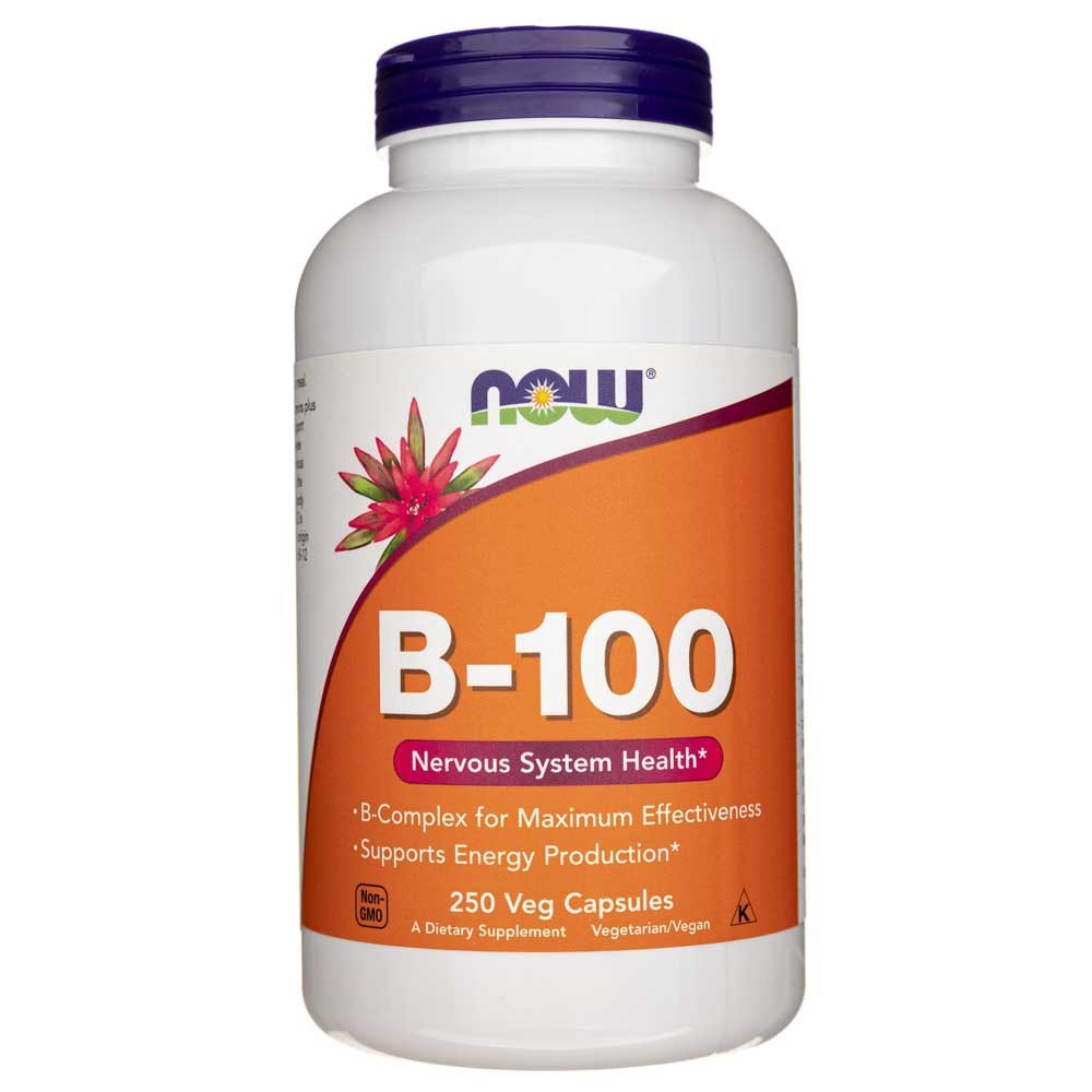 Now Foods B-100 - 250 pflanzliche Kapseln