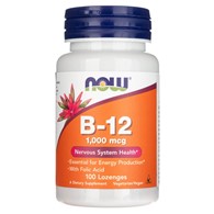 Now Foods Vitamin B-12 1000 mcg - 100 Lutschtabletten