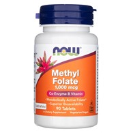 Now Foods Methylfolat 1000 mcg - 90 Tabletten