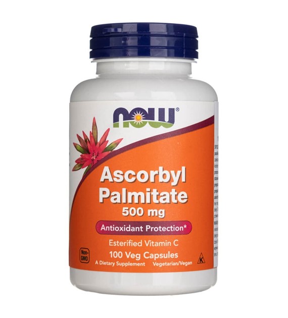 Now Foods Ascorbylpalmitat 500 mg - 100 pflanzliche Kapseln