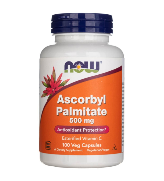 Now Foods Ascorbyl Palmitate 500 mg - 100 Veg Capsules
