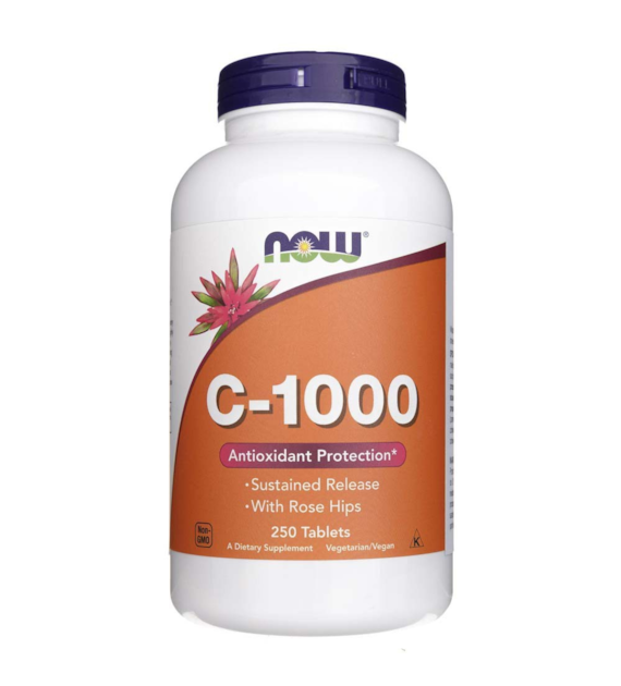 Now Foods Vitamin C-1000 Sustained Release - 250 Tablets