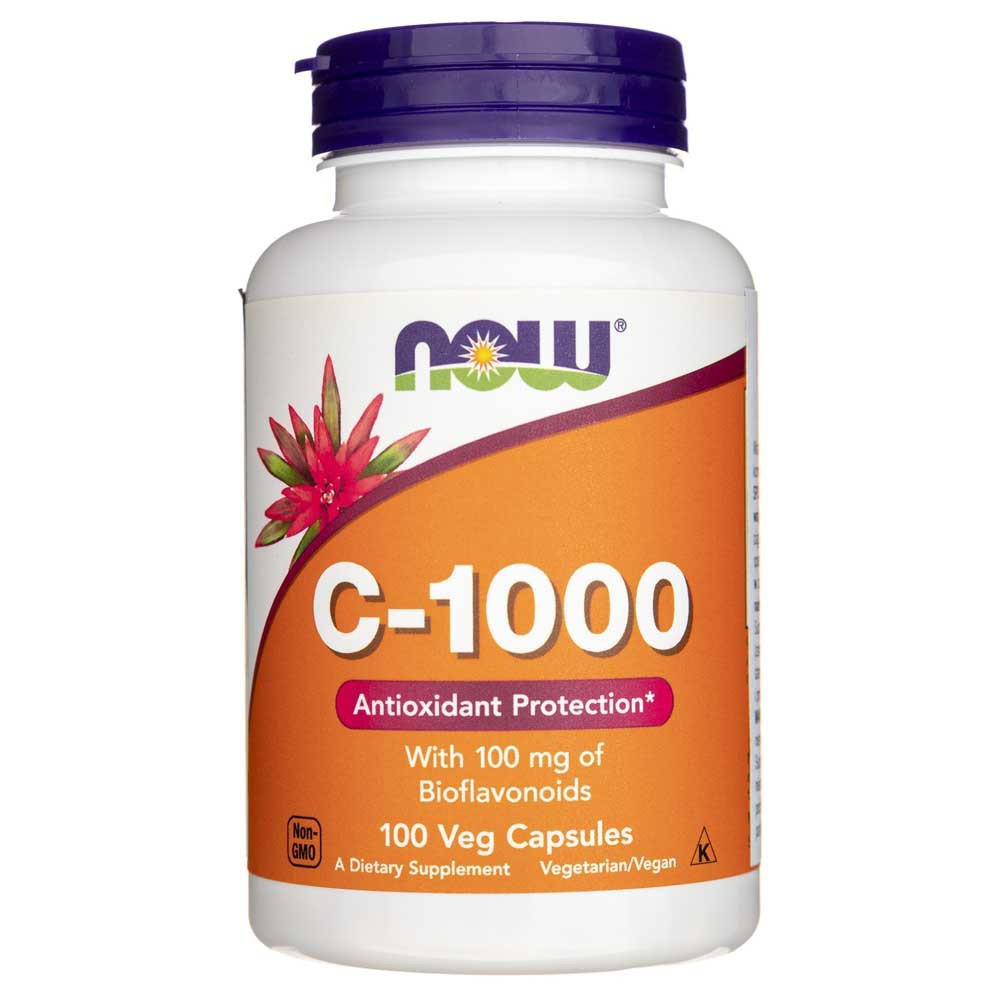 Now Foods Witamina C (C-1000) 1000 mg - 100 kapsułek z bioflawnoidami