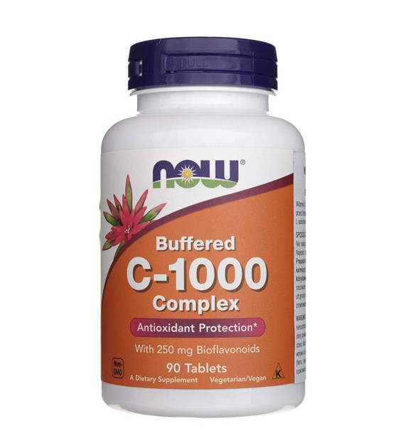 Now Foods Vitamin C-1000 Complex, pufrovaný - 90 tablet