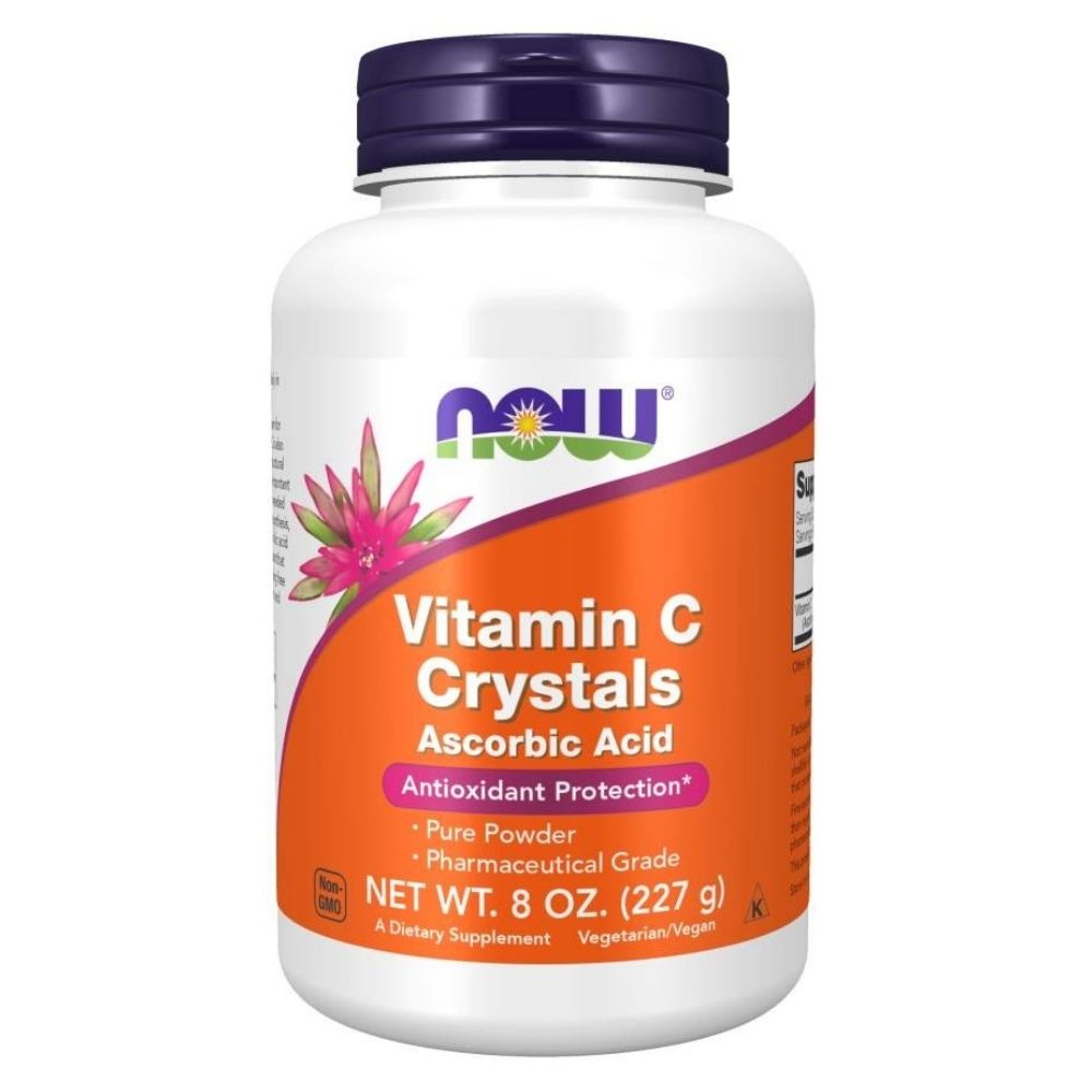 Now Foods Witamina C Kwas Askorbinowy - 227 g