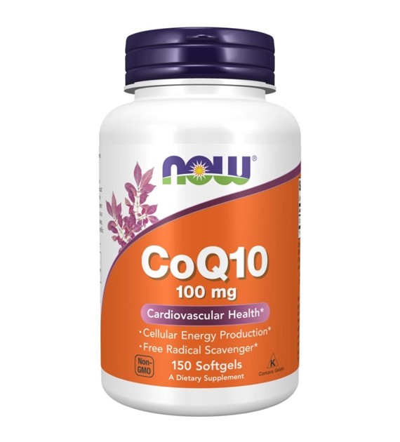 Now Foods CoQ10 (Koenzym Q10) 100 mg - 150 kapsułek