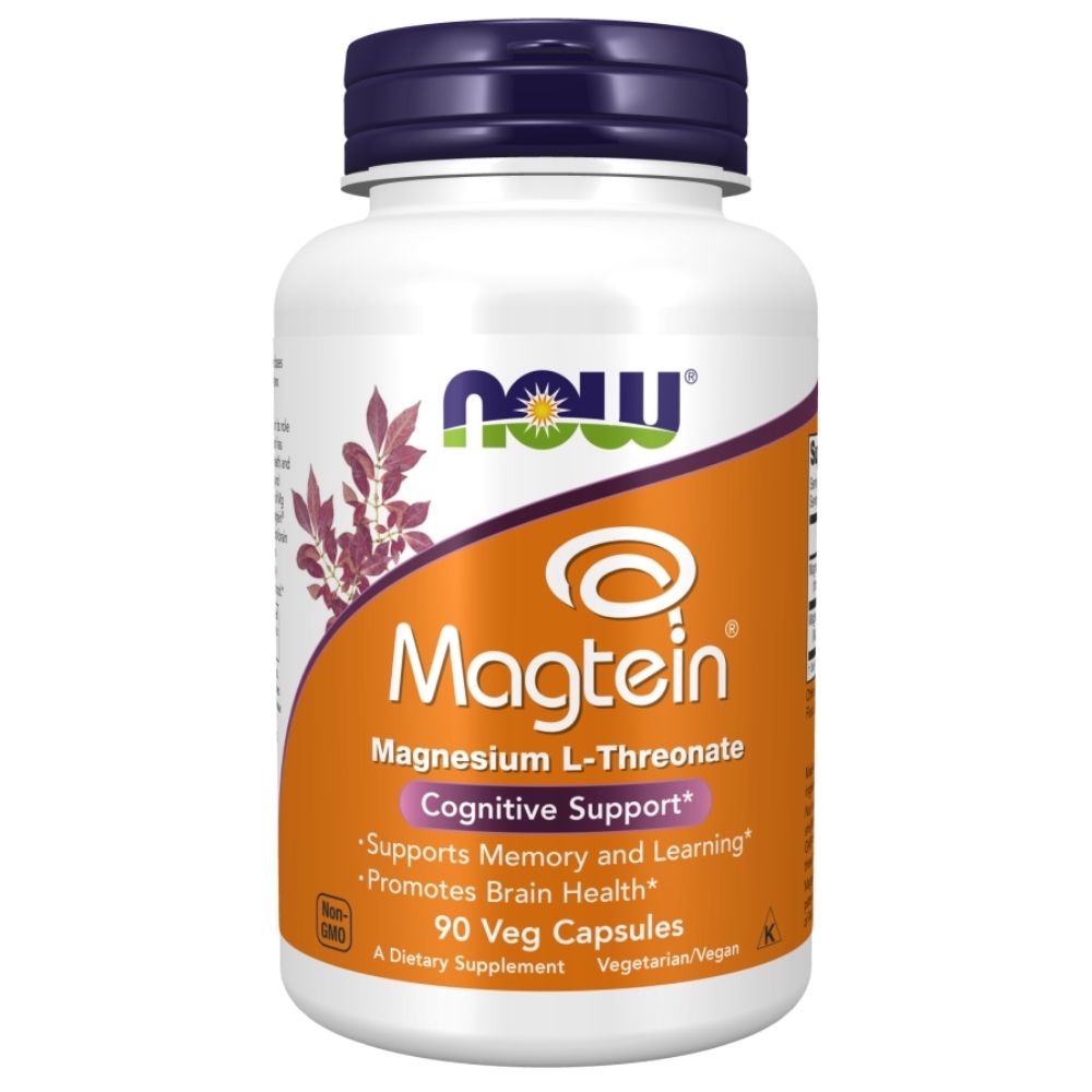 Now Foods Magtein (L-treonian magnezu) - 90 kapsulek