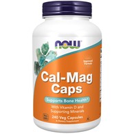 Now Foods Cal-Mag Caps (Wapń i magnez) - 240 kapsułek