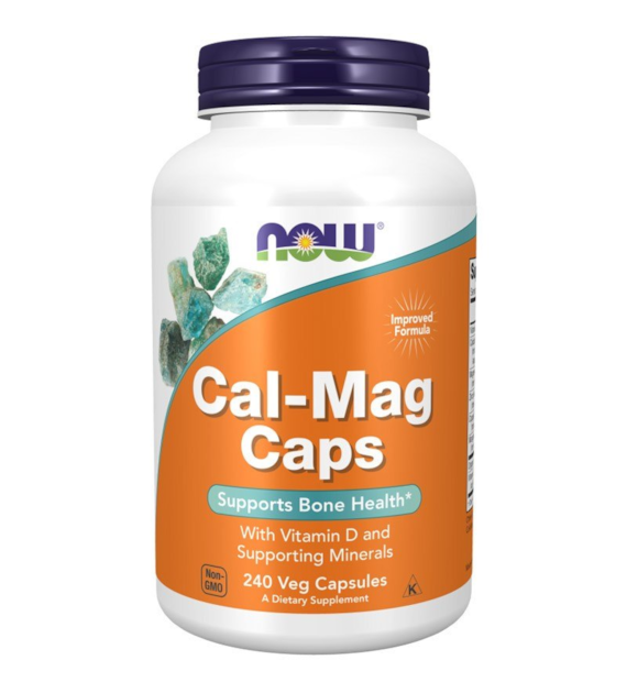 Now Foods Cal-Mag Caps (Wapń i magnez) - 240 kapsułek