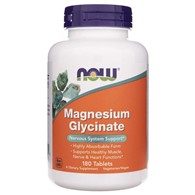 Now Foods Magnesium-Glycinat 200 mg - 180 Tabletten